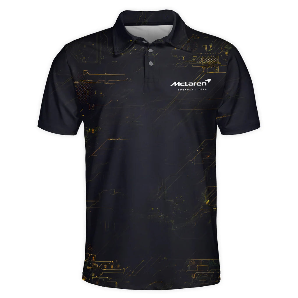 First Time Champion Lando Norris McLaren F1 Team Polo Shirt BLNRWDCA11PL