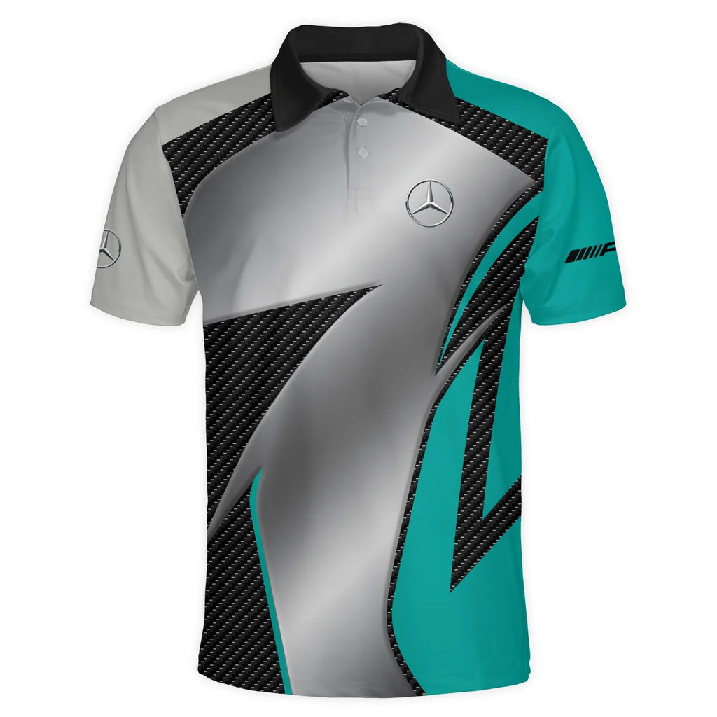 Mercedes F1 Team For Fans - Polo Shirt BLVAF1031225A2MERPL