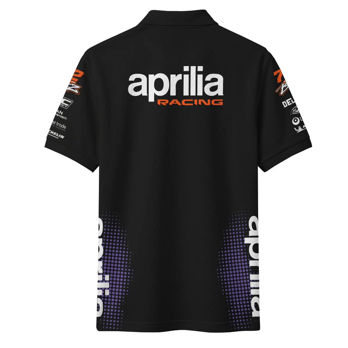 2026 Marco Bezzecchi Aprilia Racing Moto GP Teamwear Polo Shirt BLGP26326A1PL