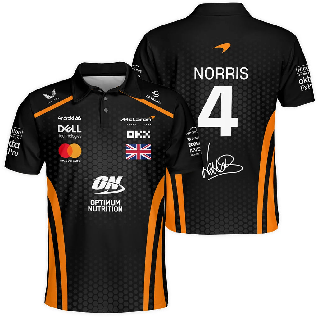 Limited Edition LN4 Papaya Team - Polo Shirt BLNR14925A1PL