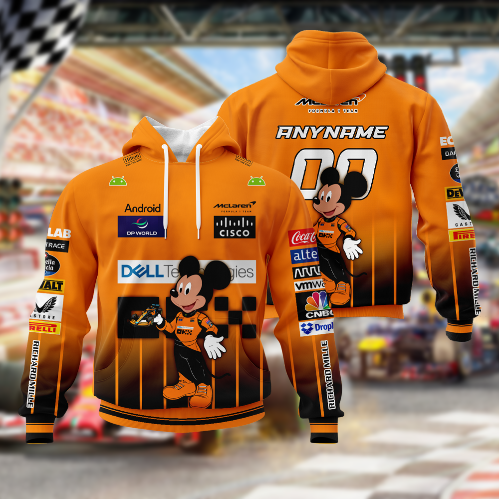 Personalized McLaren F1 Team x MK Hoodie, T Shirt, Zip Hoodie, Sweatshirt
