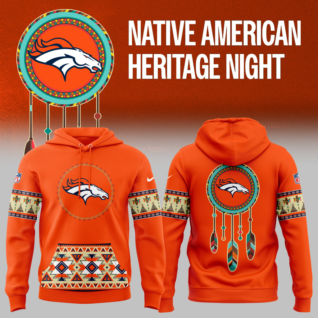 Denver Broncos Native American Heritage Hoodie