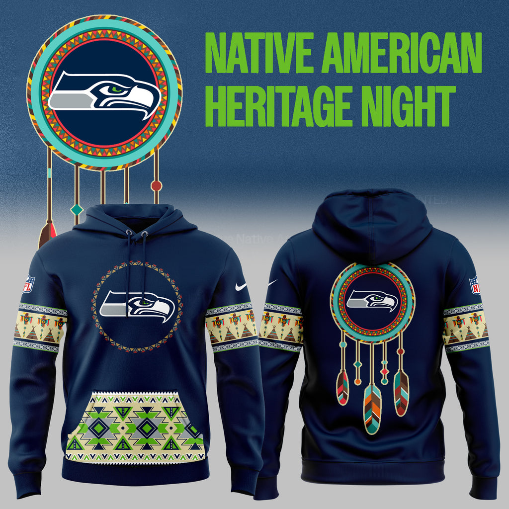 Seattle Seahawks Native American Heritage Hoodie