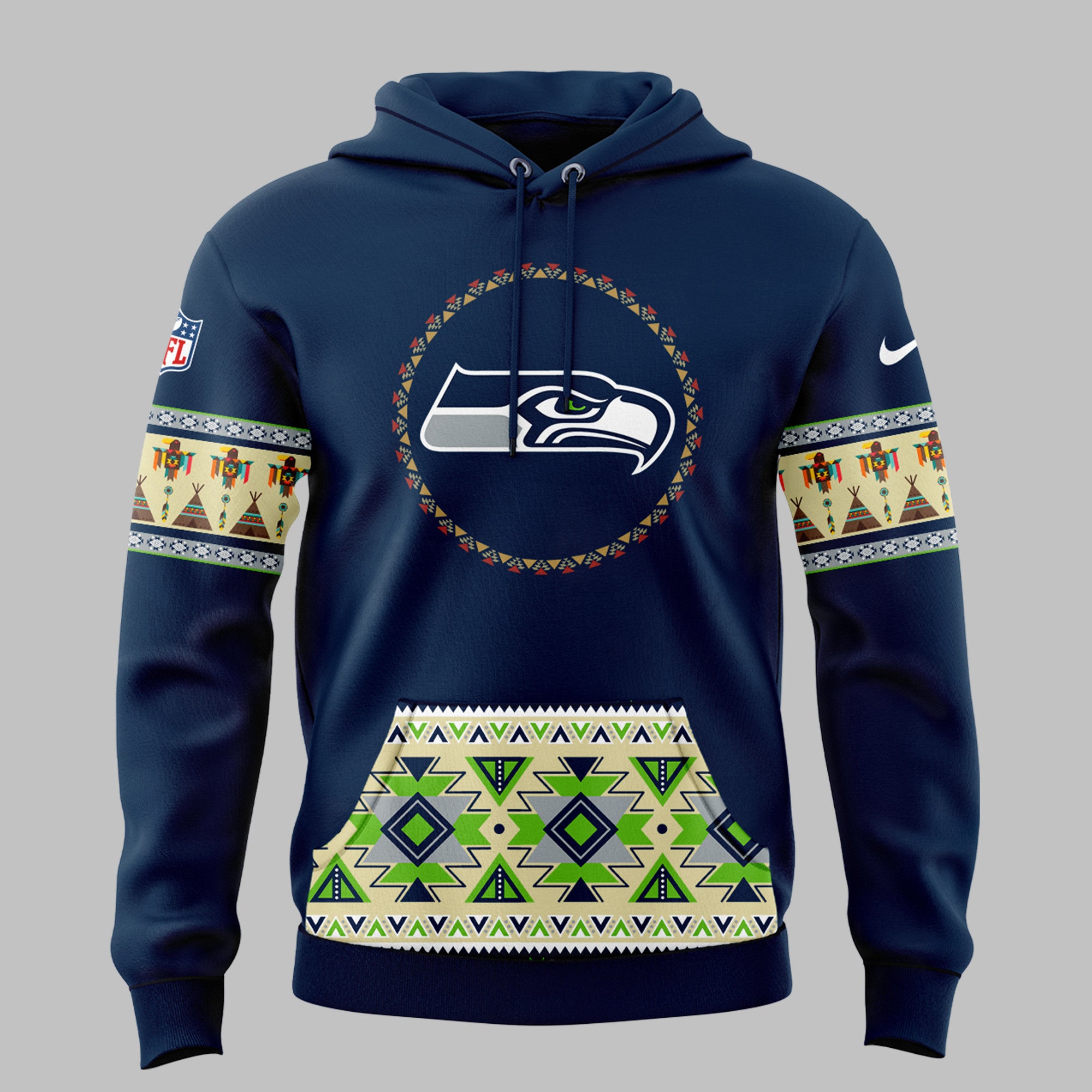 Seattle Seahawks Native American Heritage Hoodie