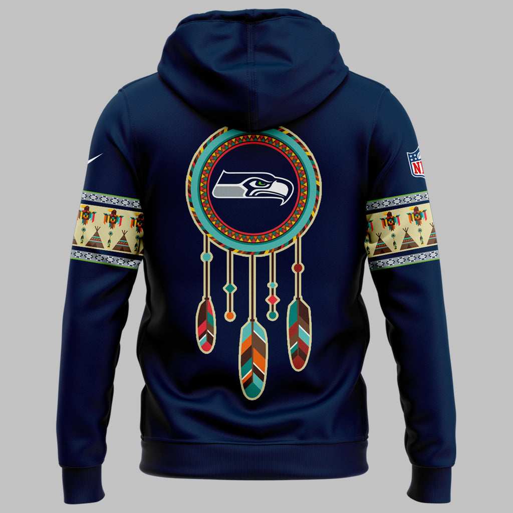 Seattle Seahawks Native American Heritage Hoodie