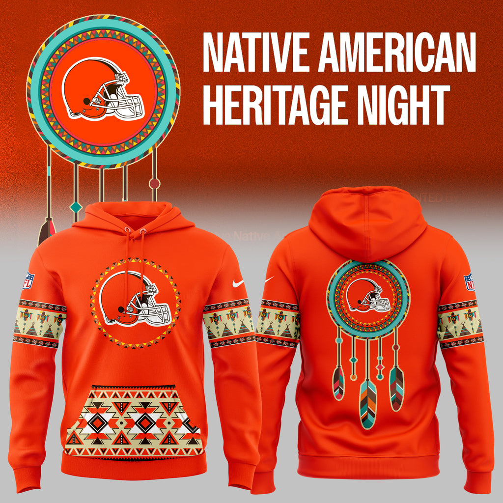 Cleveland Browns Native American Heritage Hoodie
