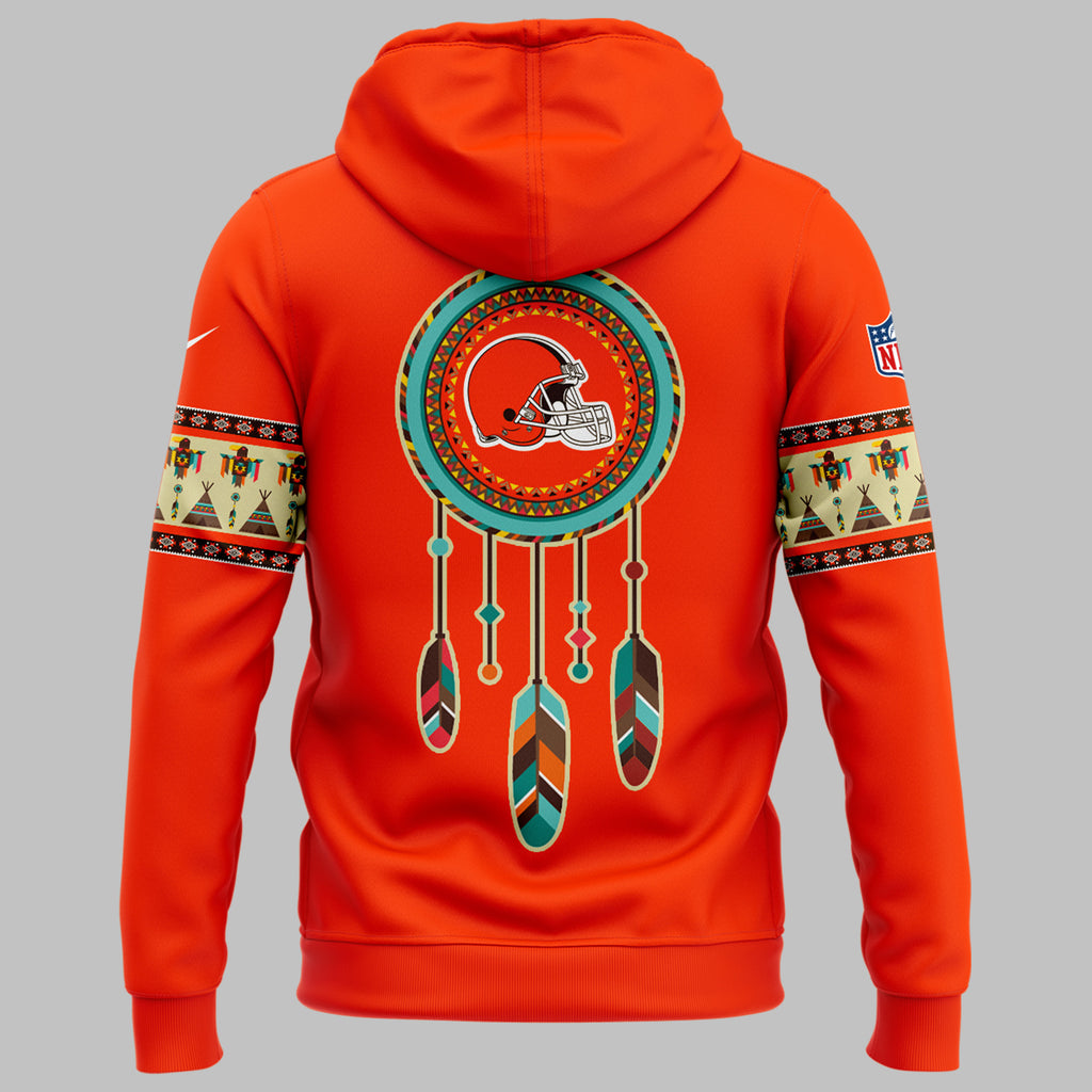 Cleveland Browns Native American Heritage Hoodie