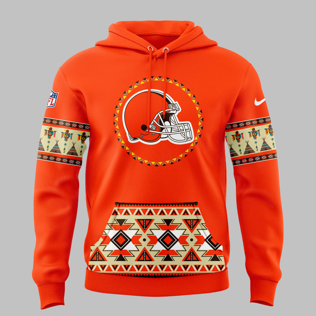 Cleveland Browns Native American Heritage Hoodie