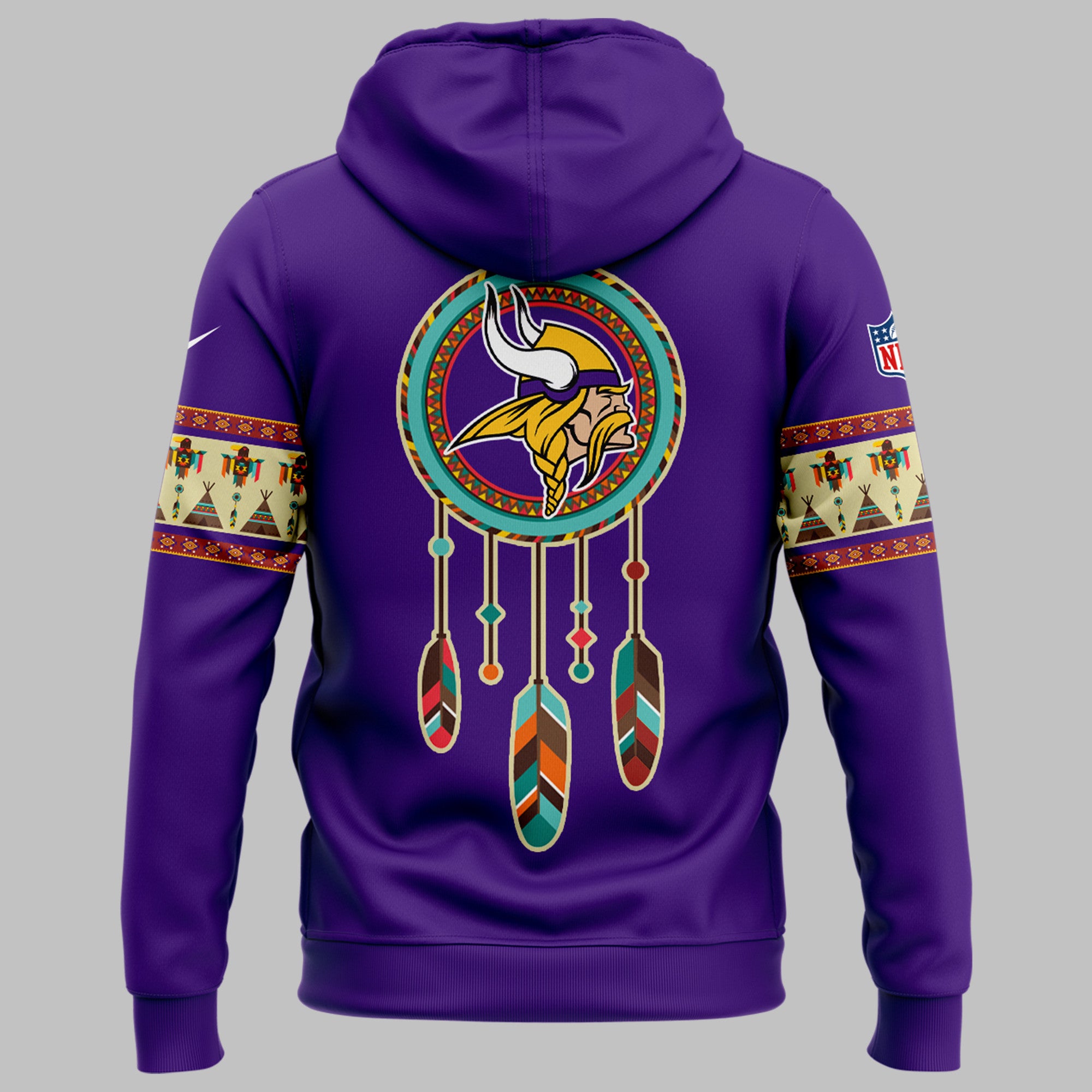 Minnesota Vikings Native American Heritage Hoodie