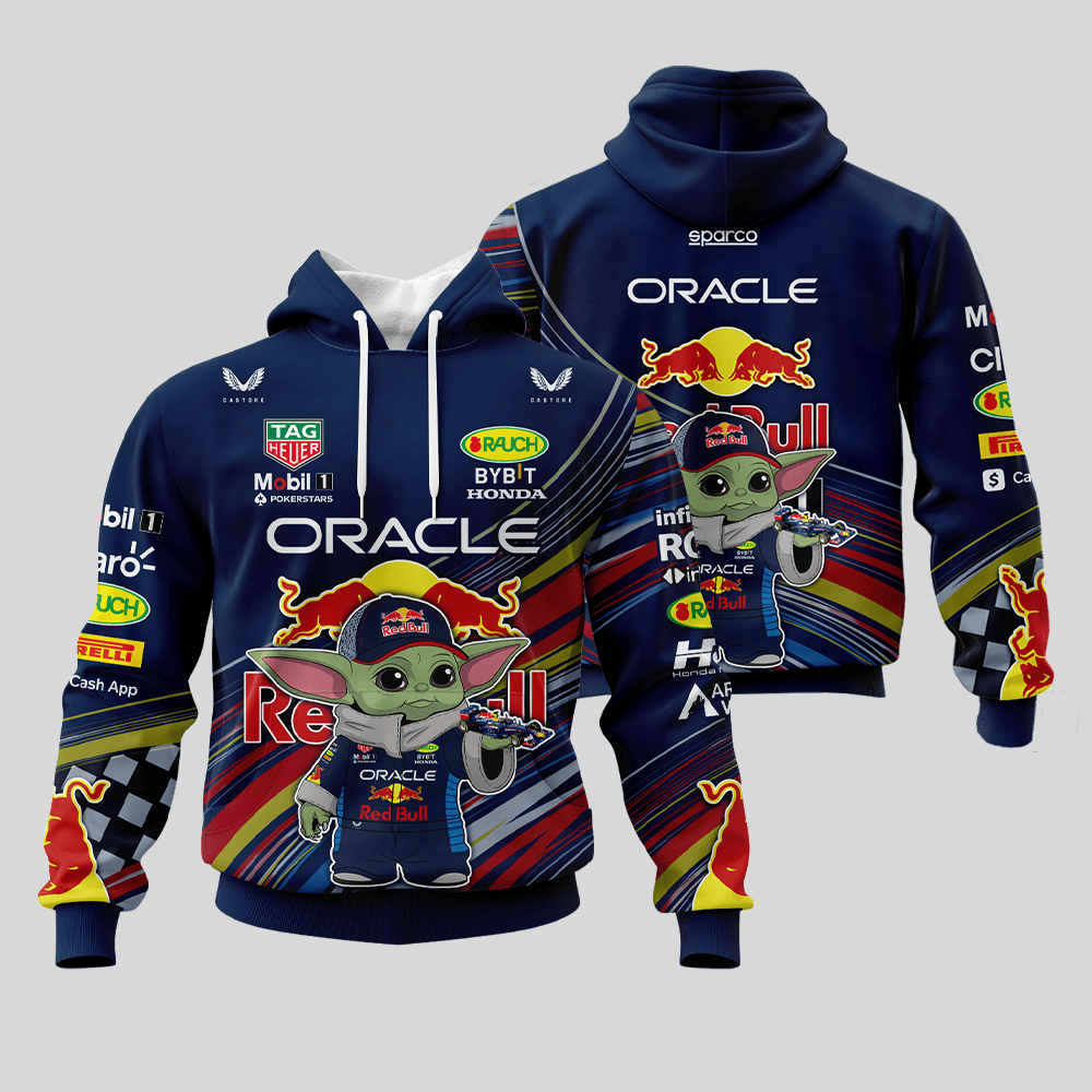 Red Bull Racing x BBYoda Hoodie, T Shirt, Zip Hoodie, Sweatshirt