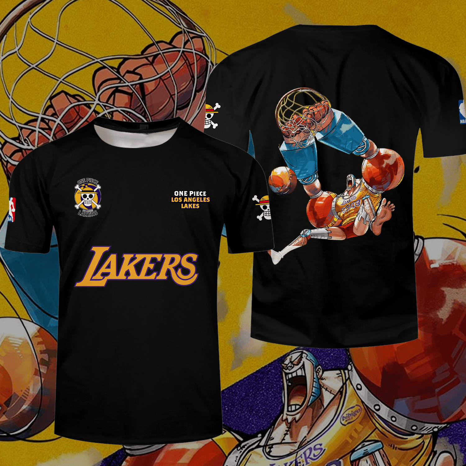 Franky x LA Lakers 3D Apparel