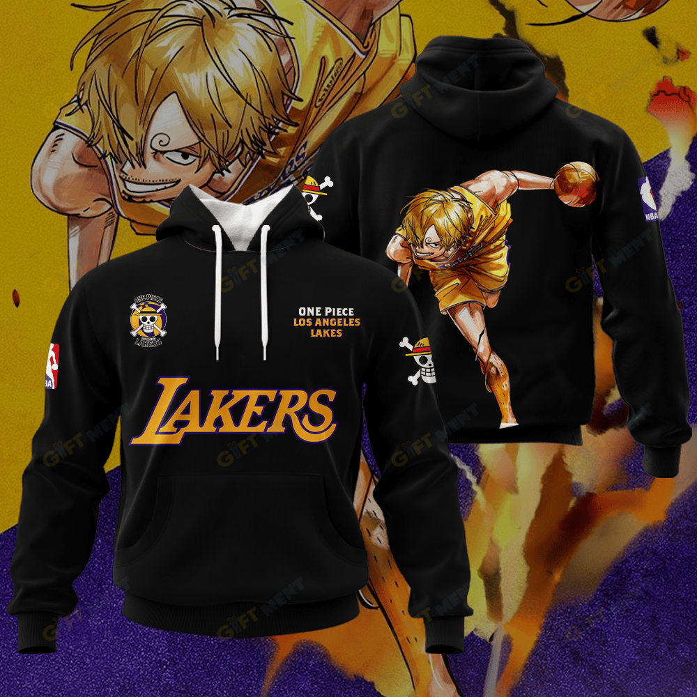 Sanji x LA Lakers 3D Apparel