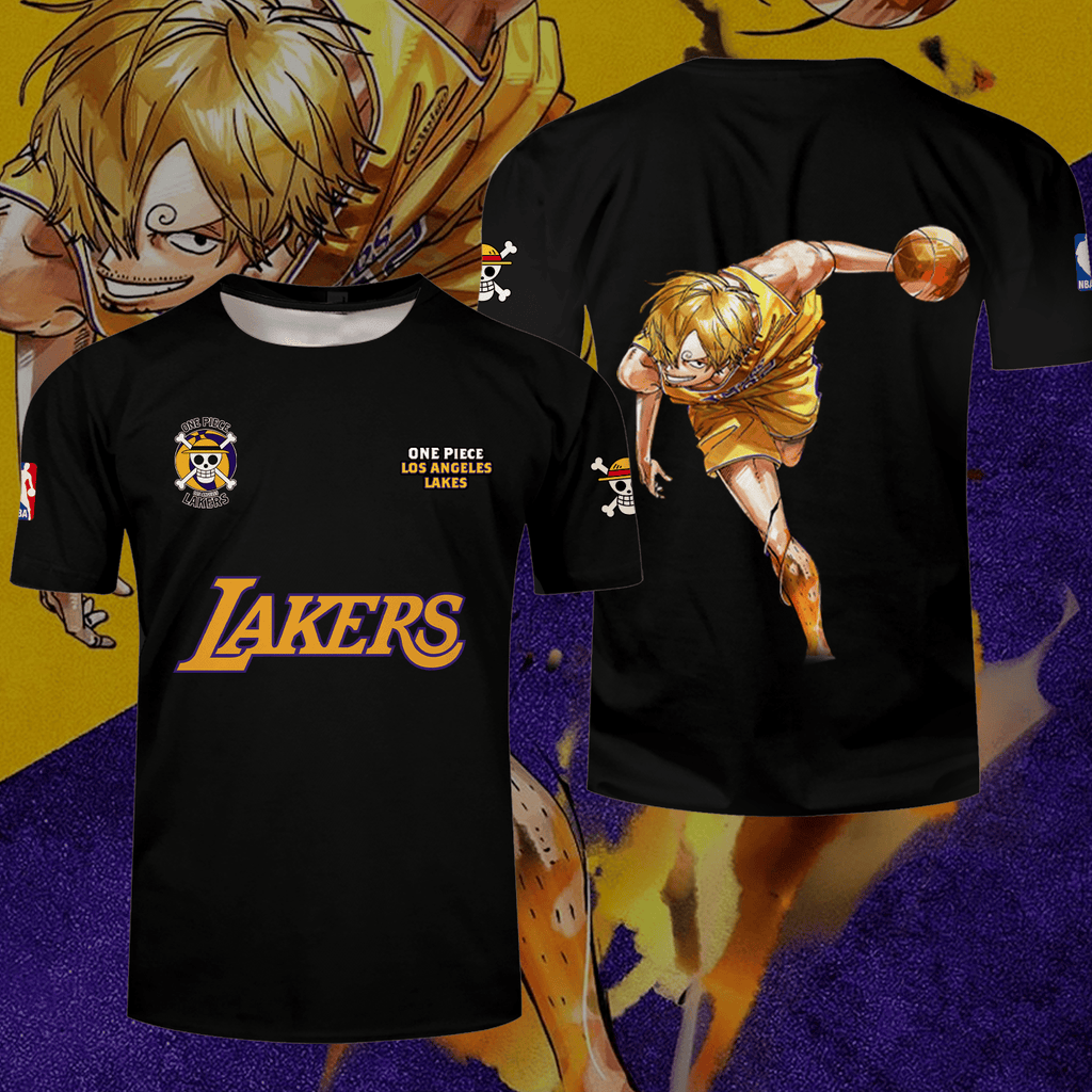 Sanji x LA Lakers 3D Apparel