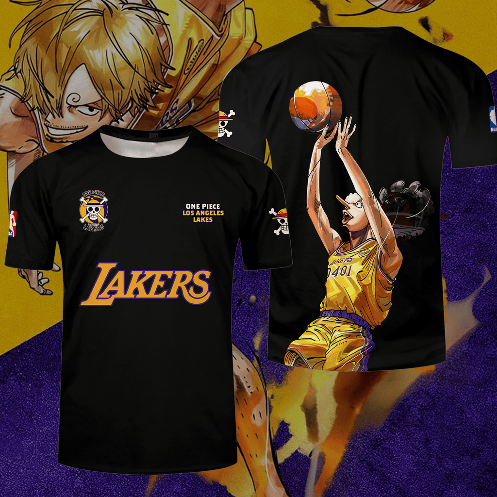 Usopp x LA Lakers 3D Apparel