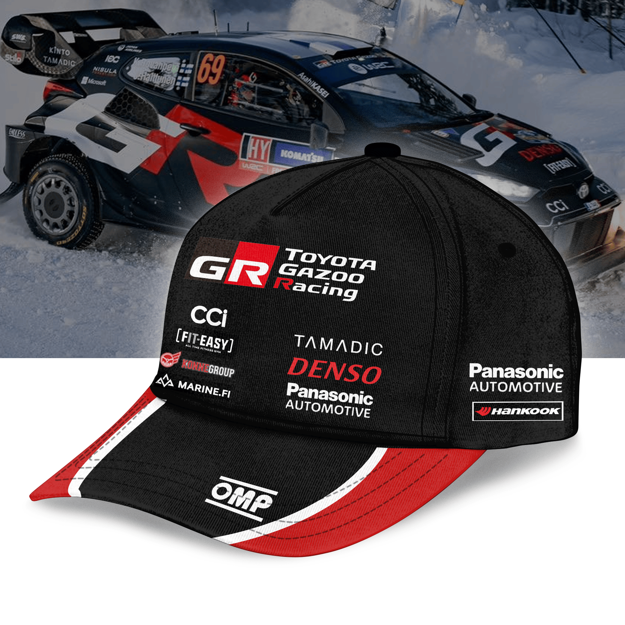 TOYOTA GAZOO RACING WORLD RALLY TEAM 3D Apparel II