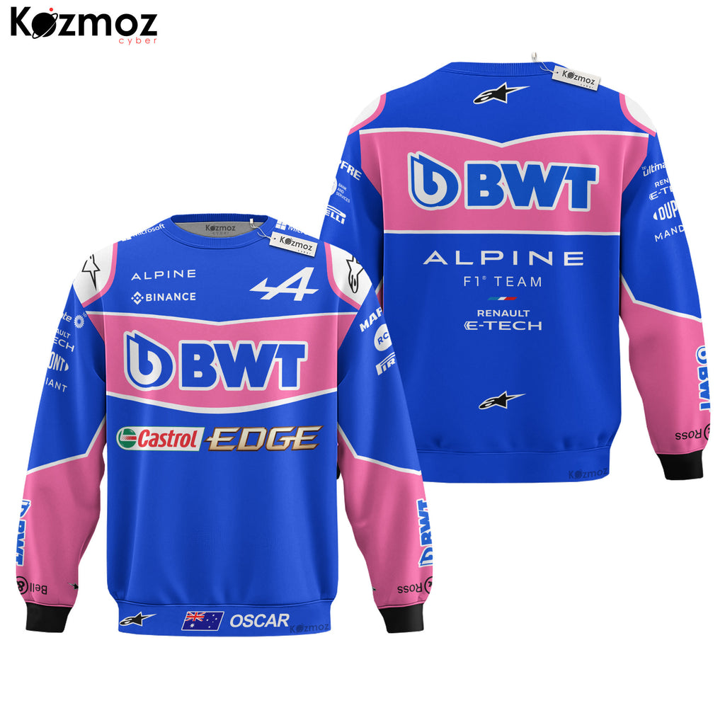 Oscar Piastri Racing Costume 2022 Collection – BWT Alpine  Racing Team