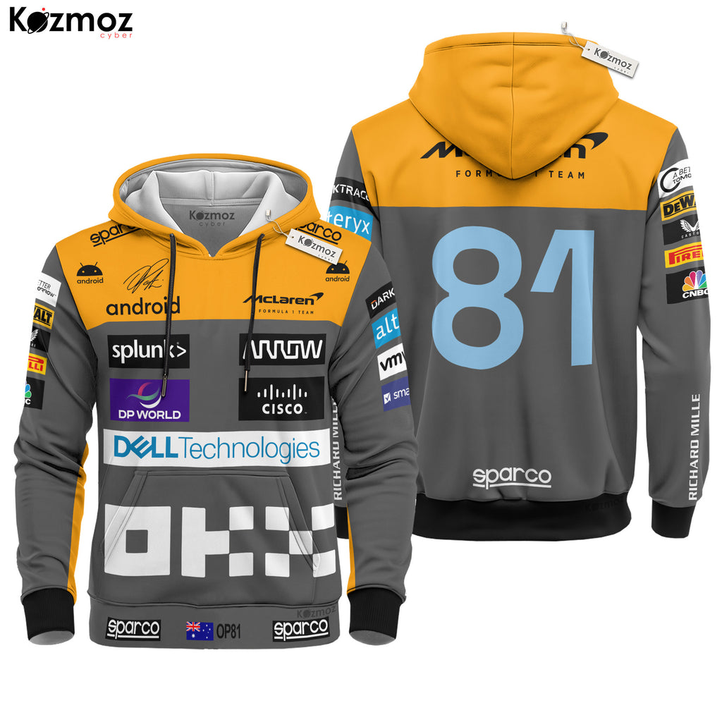 Oscar Piastri Racing Costume 2023 Signed Rookie Year Collection – McLaren  Racing Team