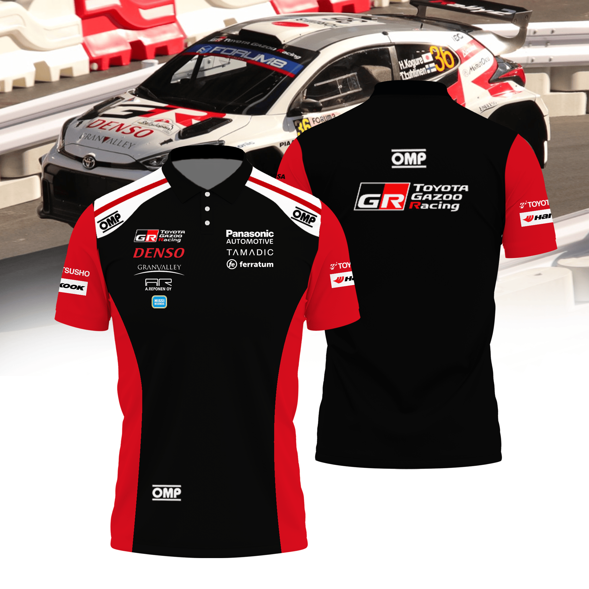 Toyota Gazoo Racing WRT Premium Polo Shirt