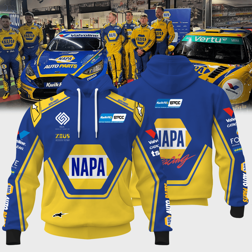 NAPA Racing UK BTCC 3D Apparel