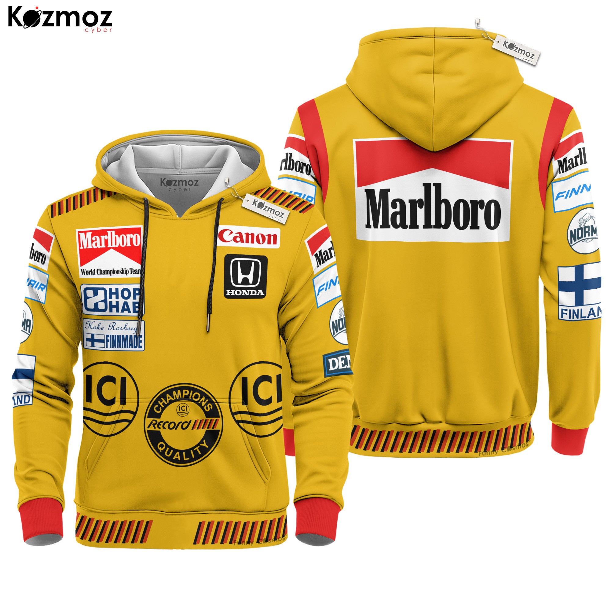 Keke Rosberg Racing Costume 1985 Collection – Williams  Racing Team