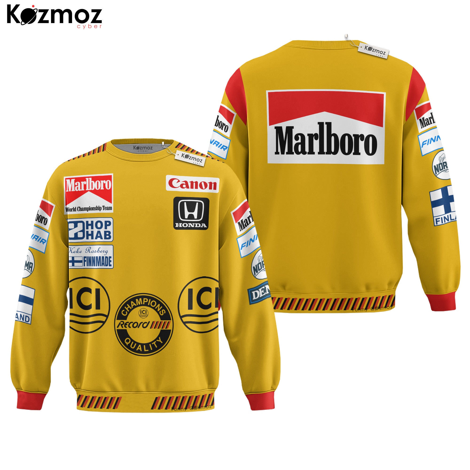 Keke Rosberg Racing Costume 1985 Collection – Williams  Racing Team