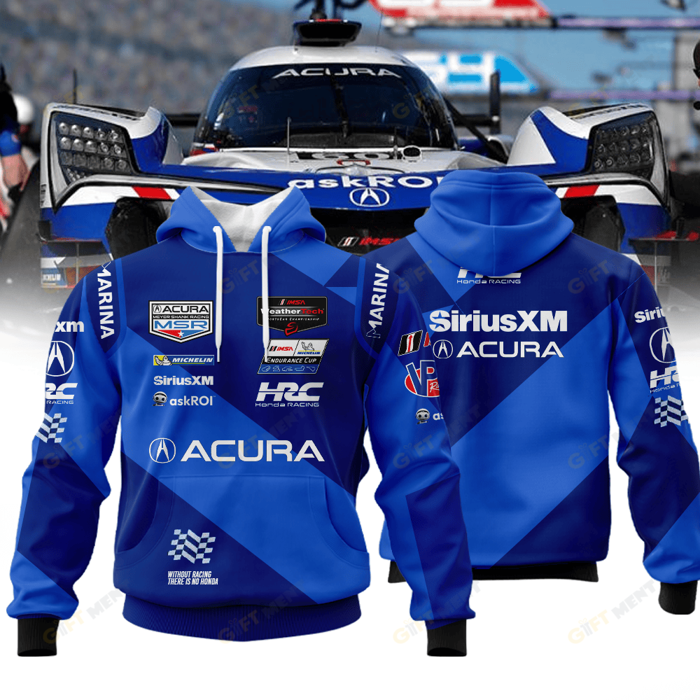 Acura Meyer Shank Racing W Curb Agajanian No 60 IMSA 3D Apparel