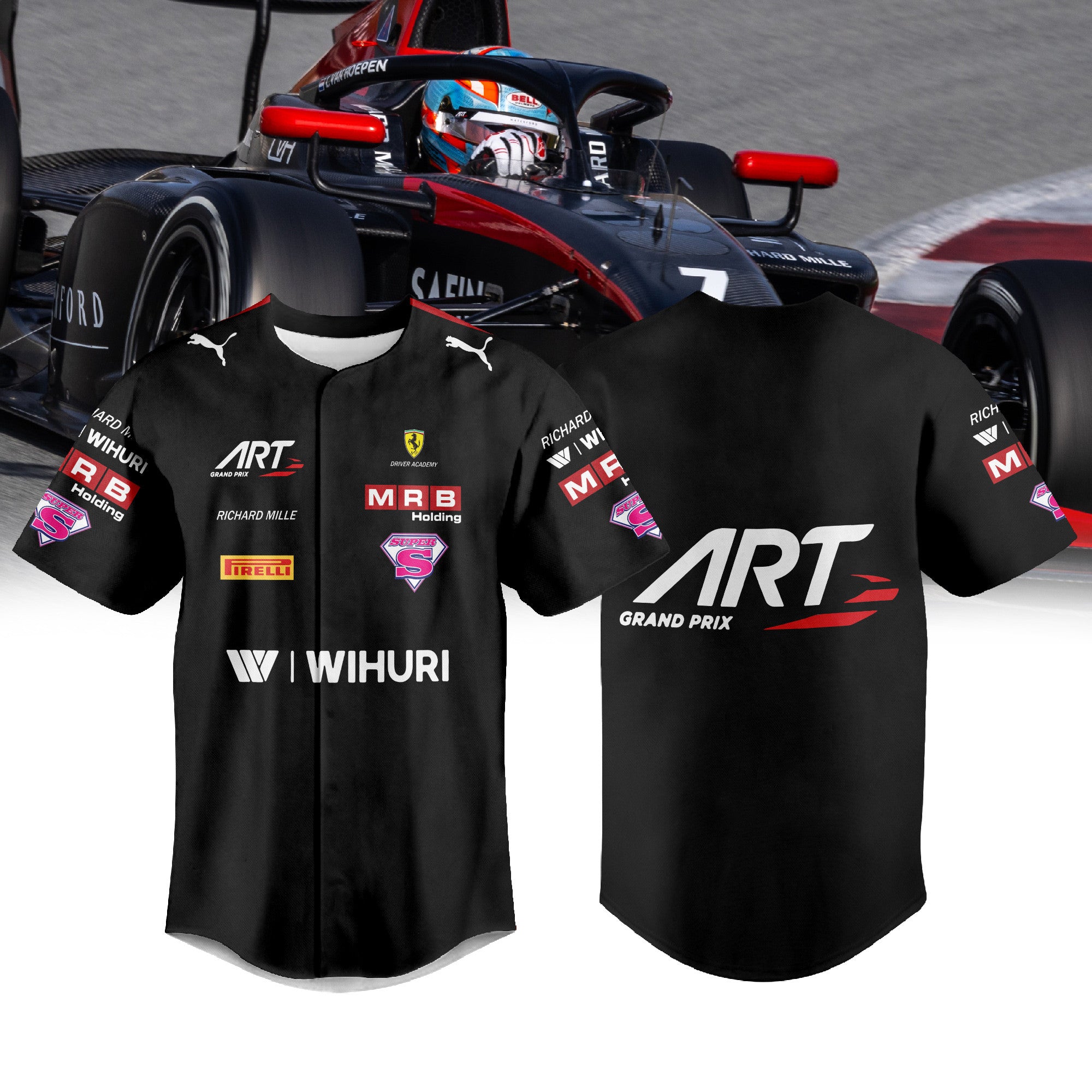 ART Grand Prix F3 Baseball Jersey