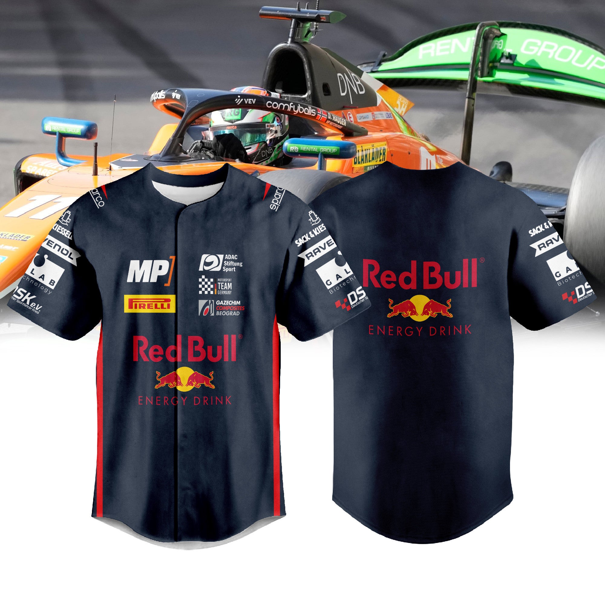 MP Motorsport F3 Baseball Jersey