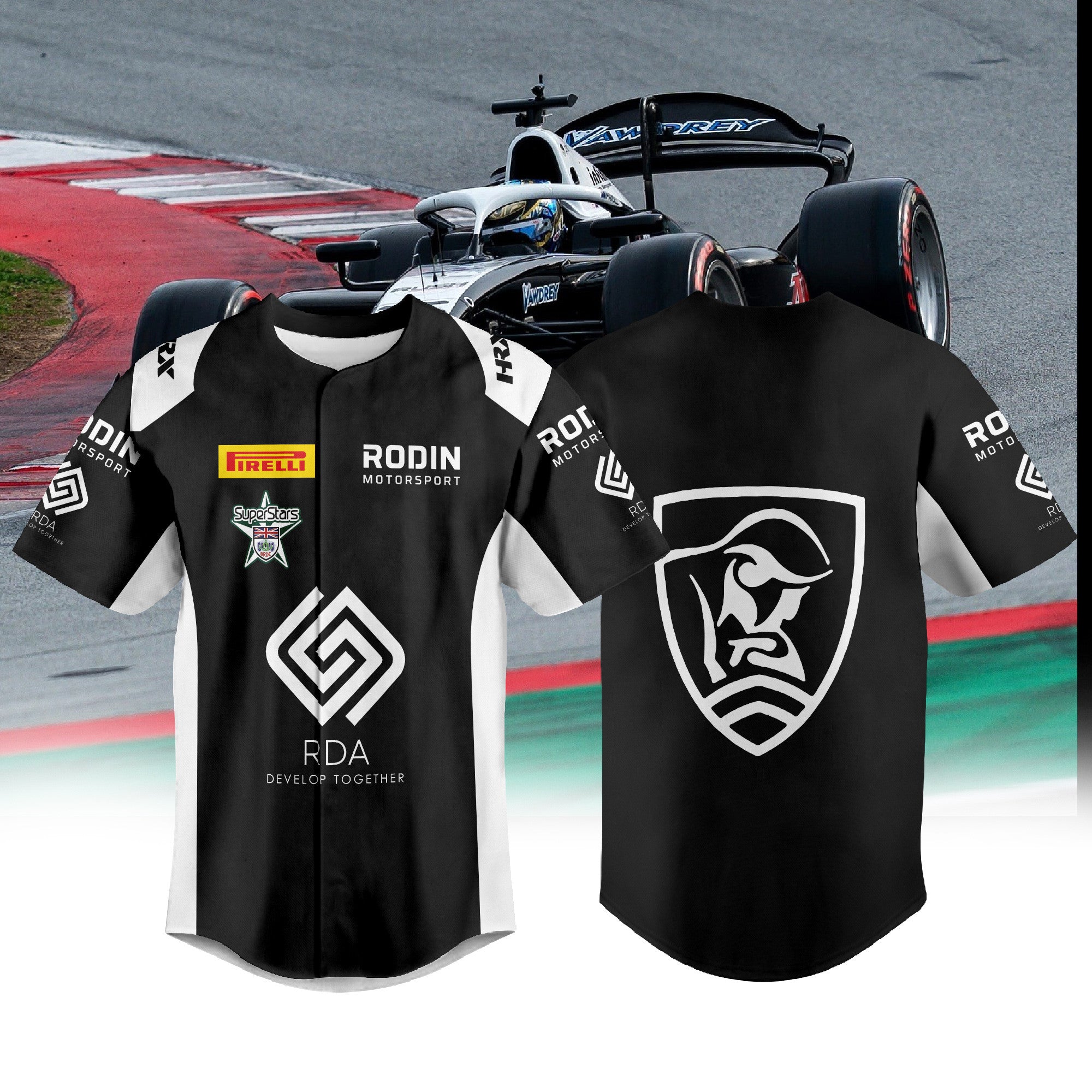 Rodin Motorsport F3 Baseball Jersey