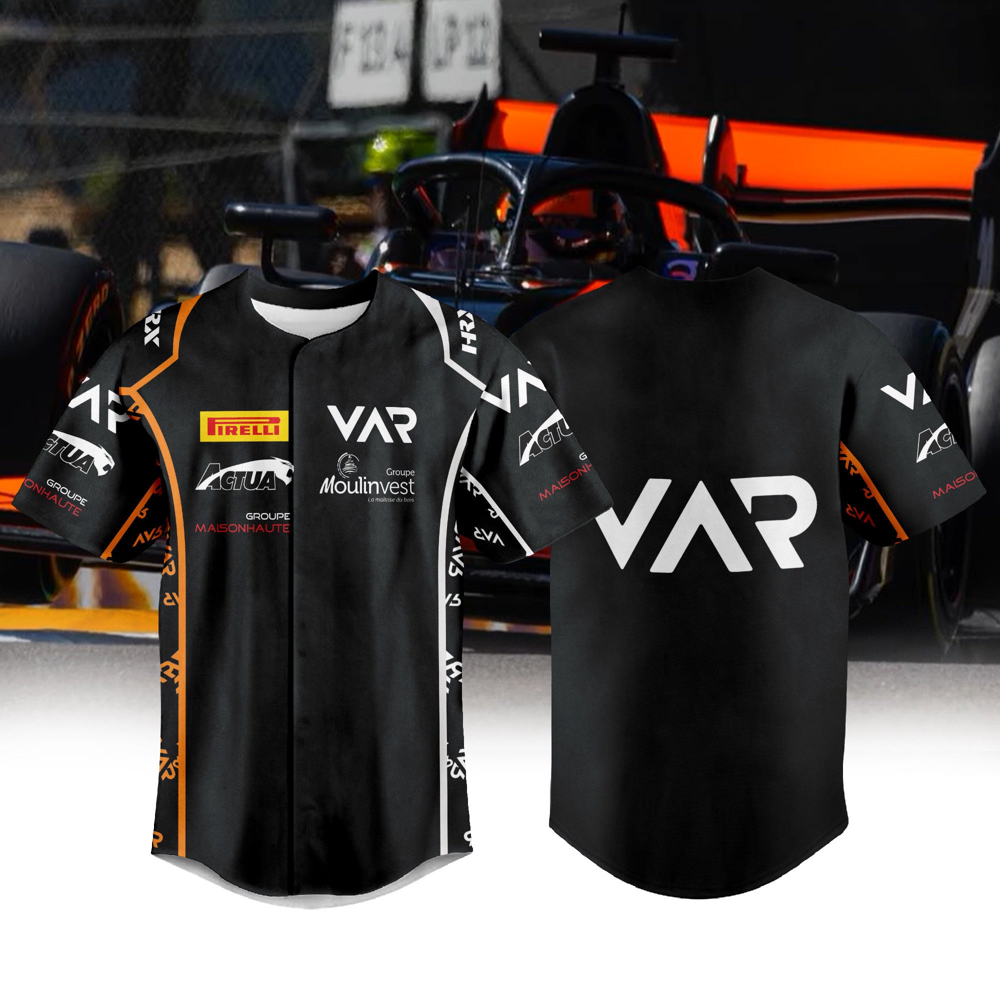 Van Amersfoort Racing F3 Baseball Jersey