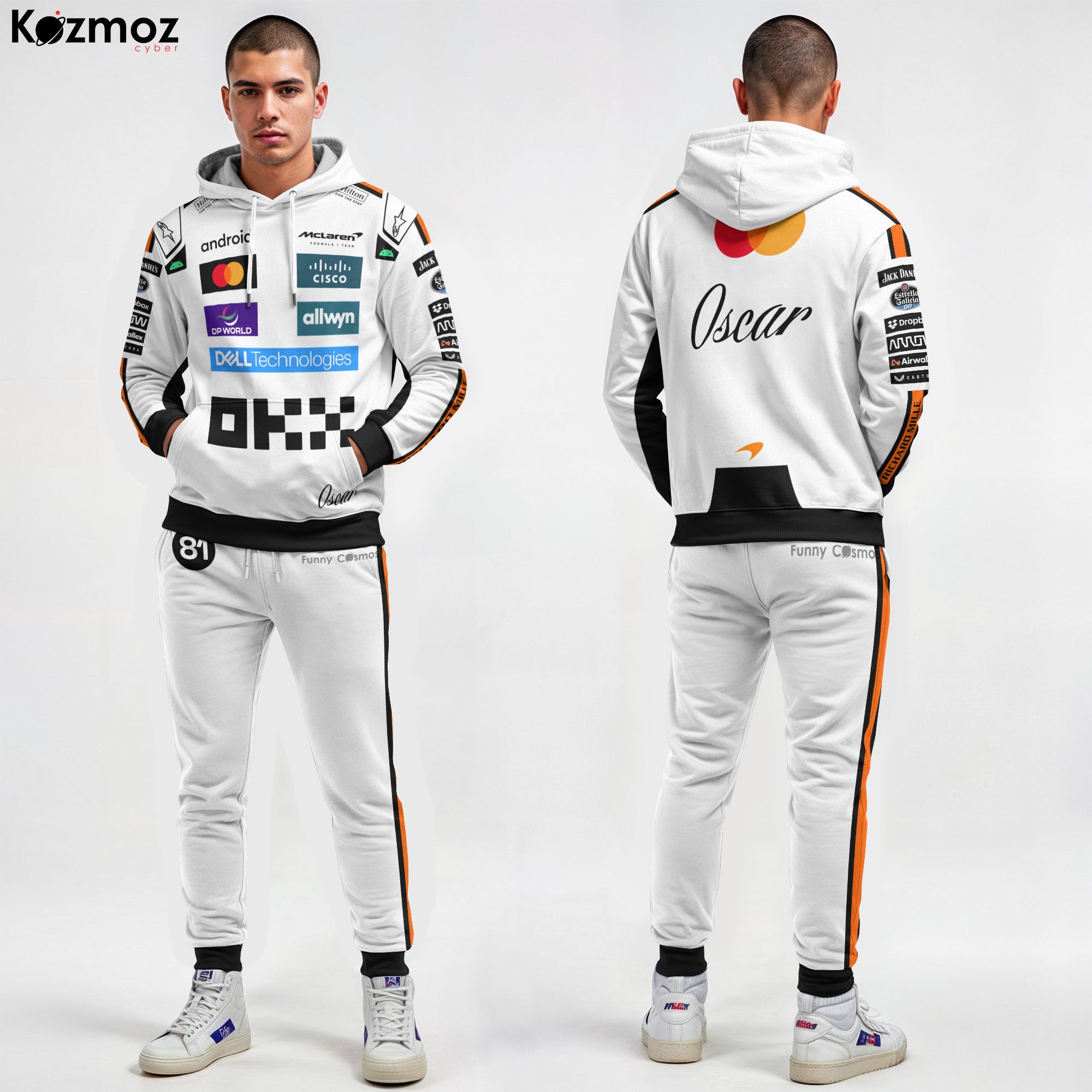 Oscar Piastri Racing Suit 2025 Monaco GP Collection – McLaren Team