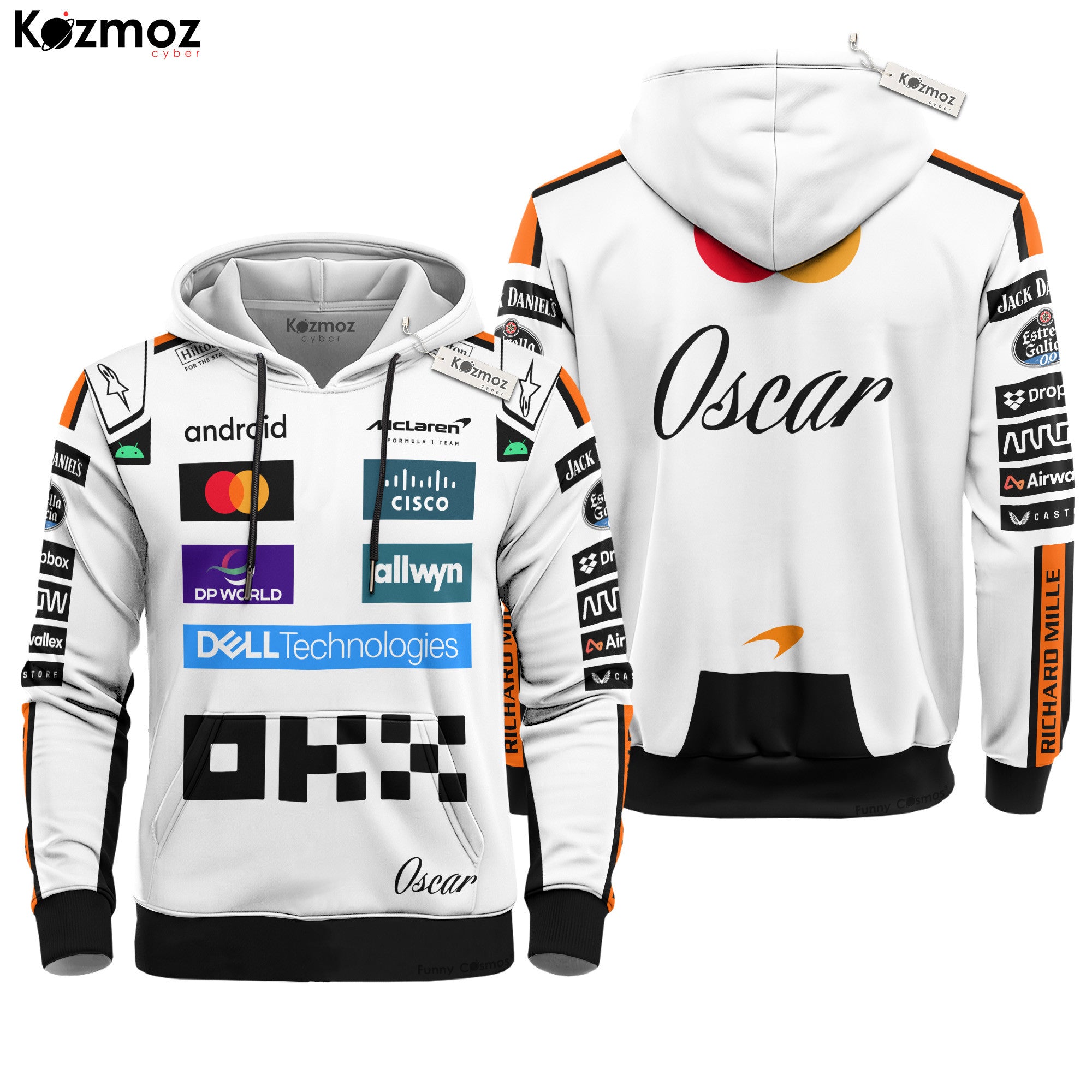Oscar Piastri Racing Suit 2025 Monaco GP Collection – McLaren Team