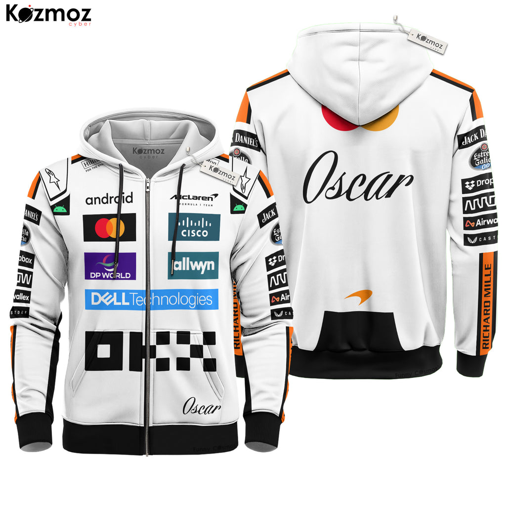Oscar Piastri Racing Suit 2025 Monaco GP Collection – McLaren Team