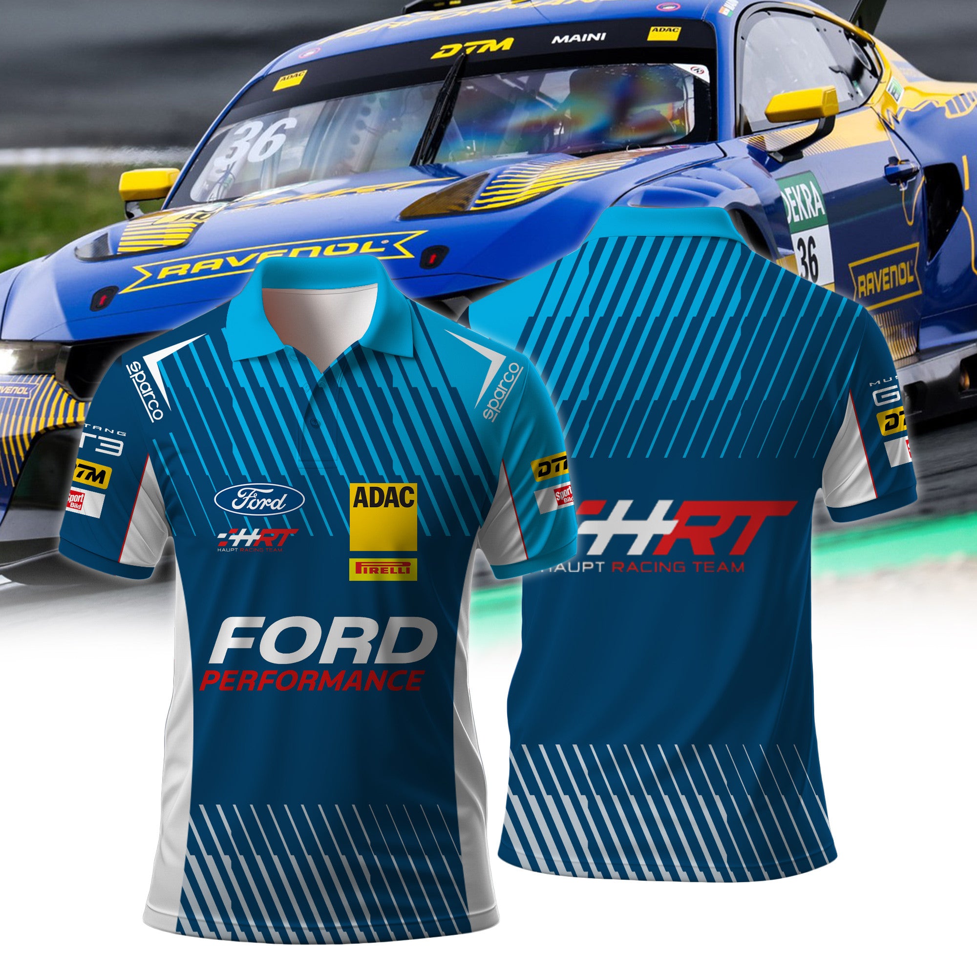 HRT Ford Performance DTM Premium Polo Shirt