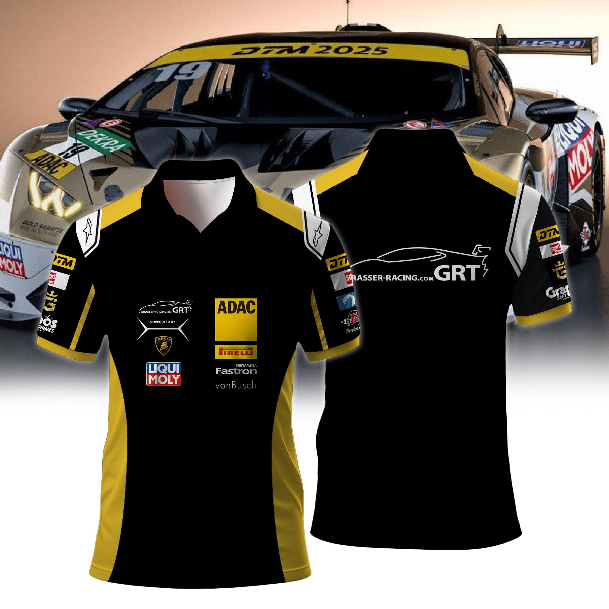 TGI Team Lamborghini by GRT DTM Premium Polo Shirt