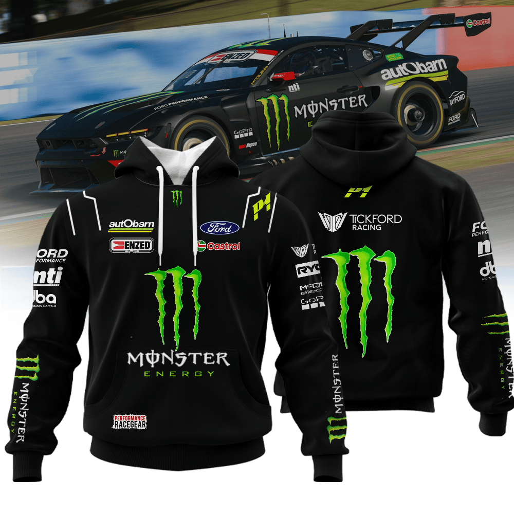 Monster Castrol Racing |Cam Waters 3D Apparel