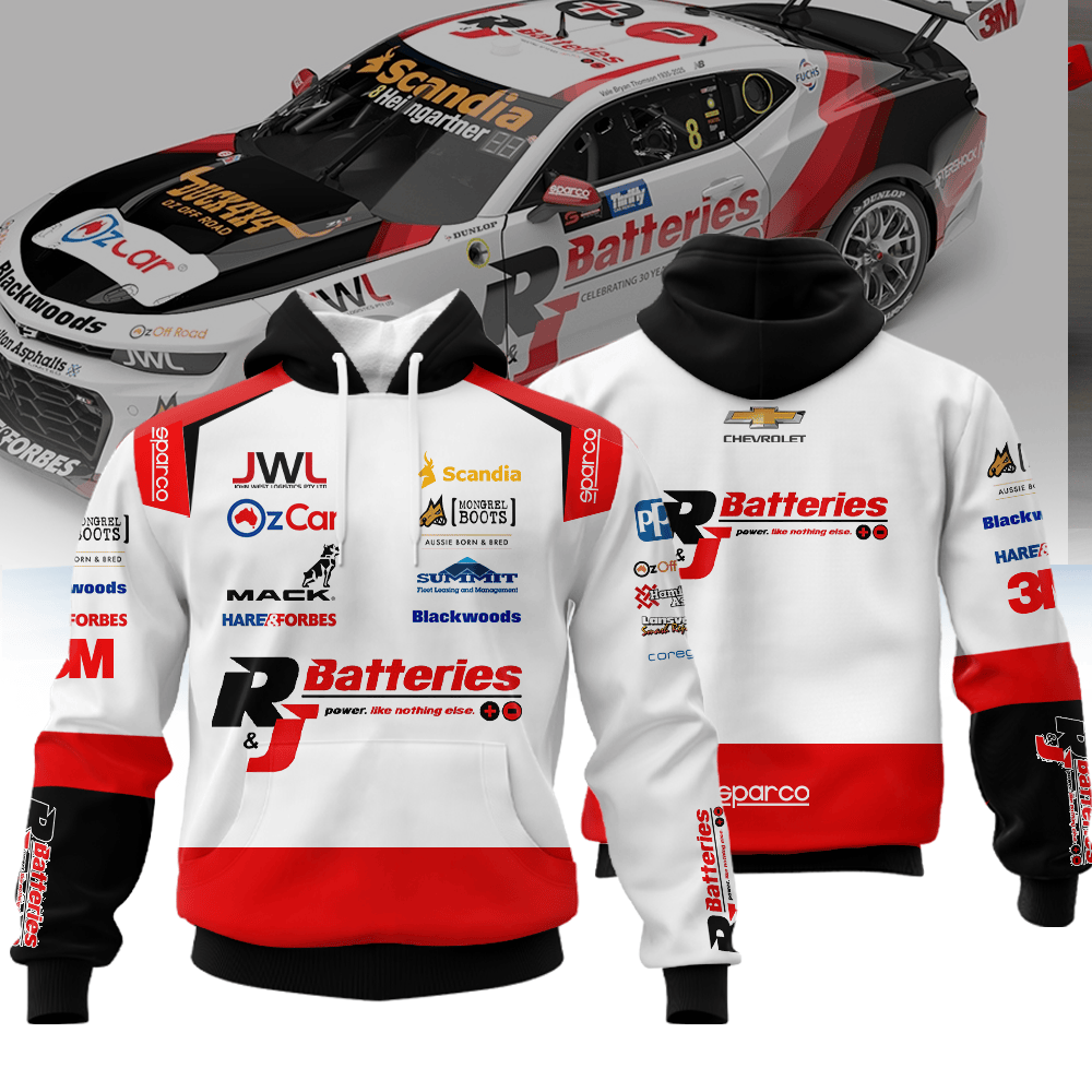 R&J Batteries & Shure Racing | Andre Heimgartner 3D Apparel