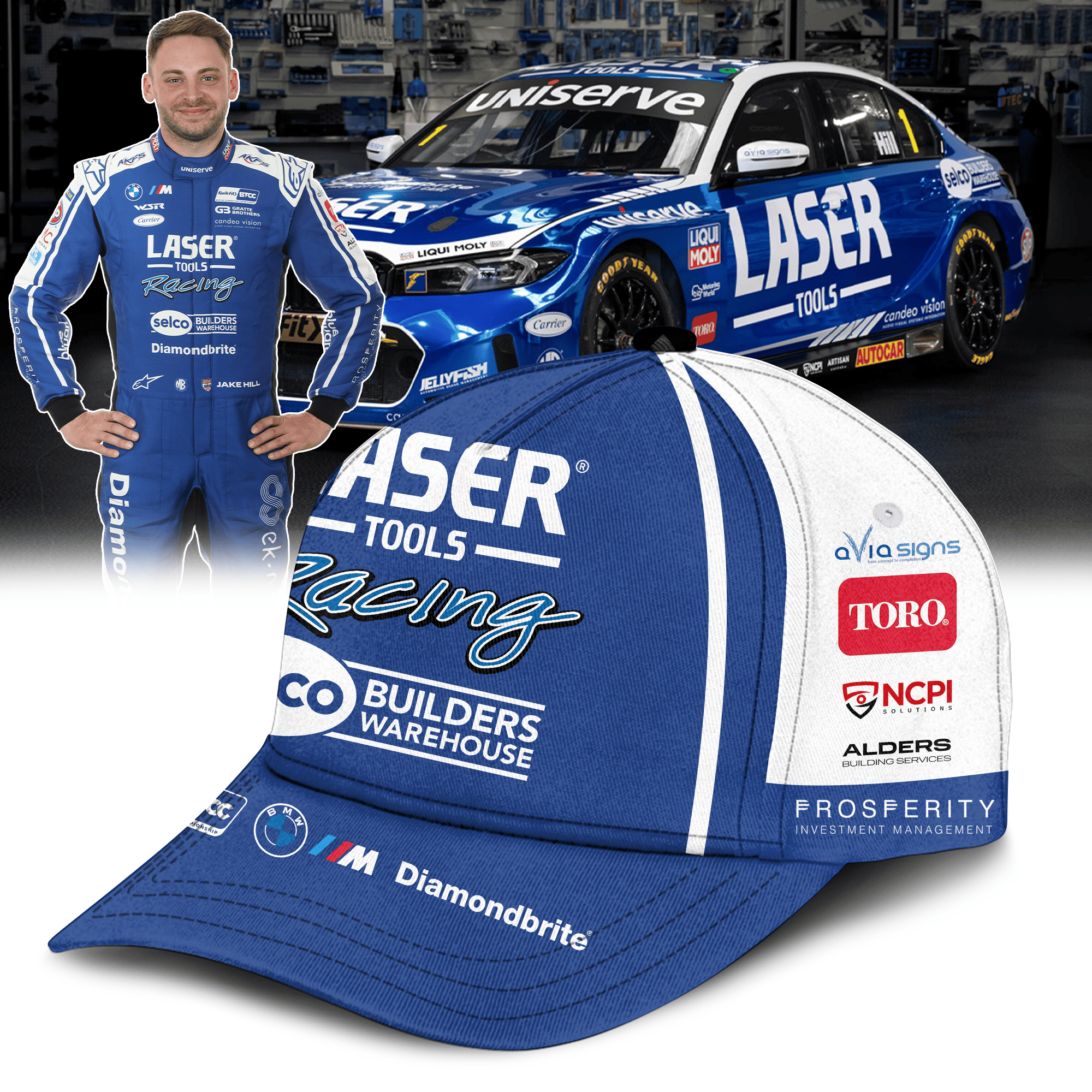 Laser Tools Racing with MB Motorsport BTCC 3D Apparel