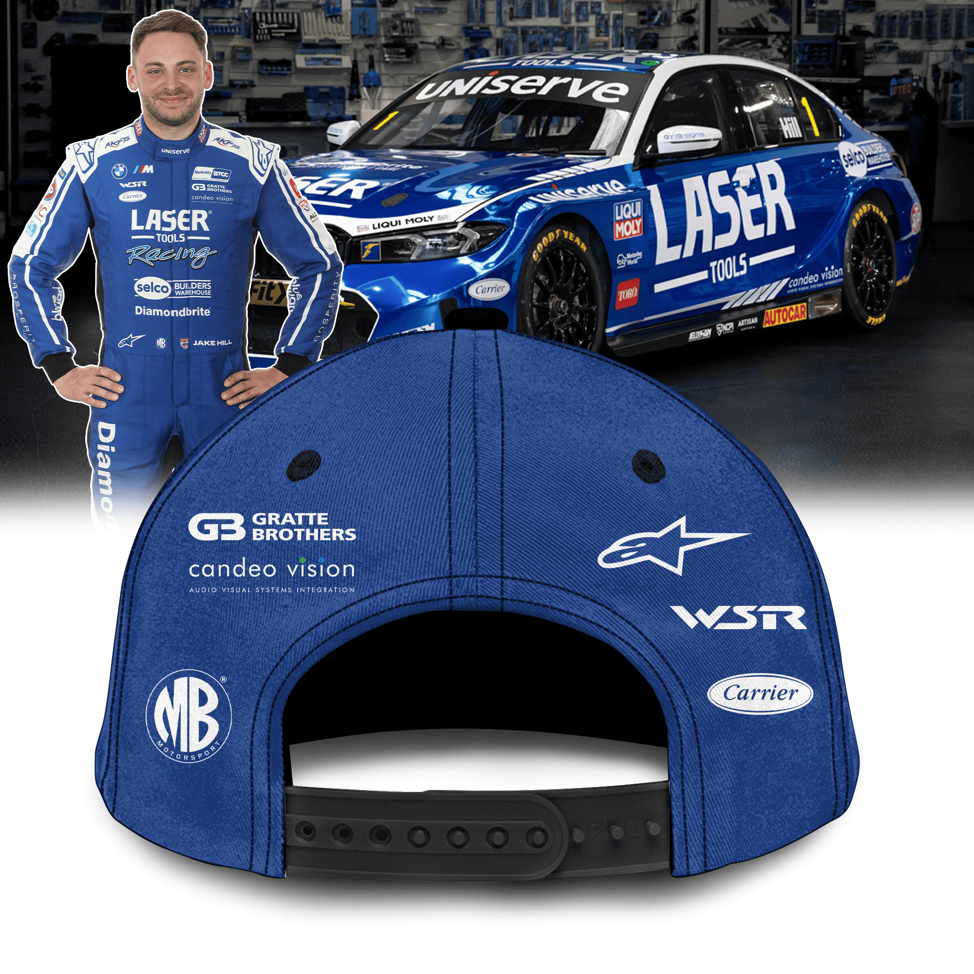 Laser Tools Racing with MB Motorsport BTCC 3D Apparel