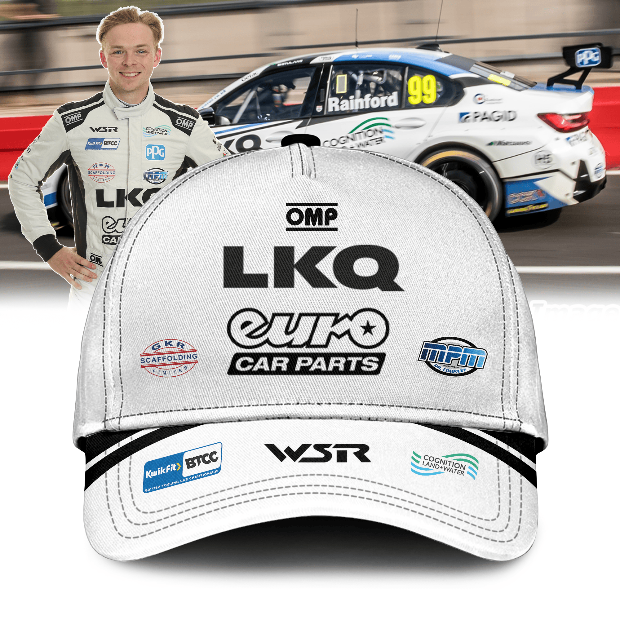LKQ Euro Car Parts with WSR BTCC 3D Apparel
