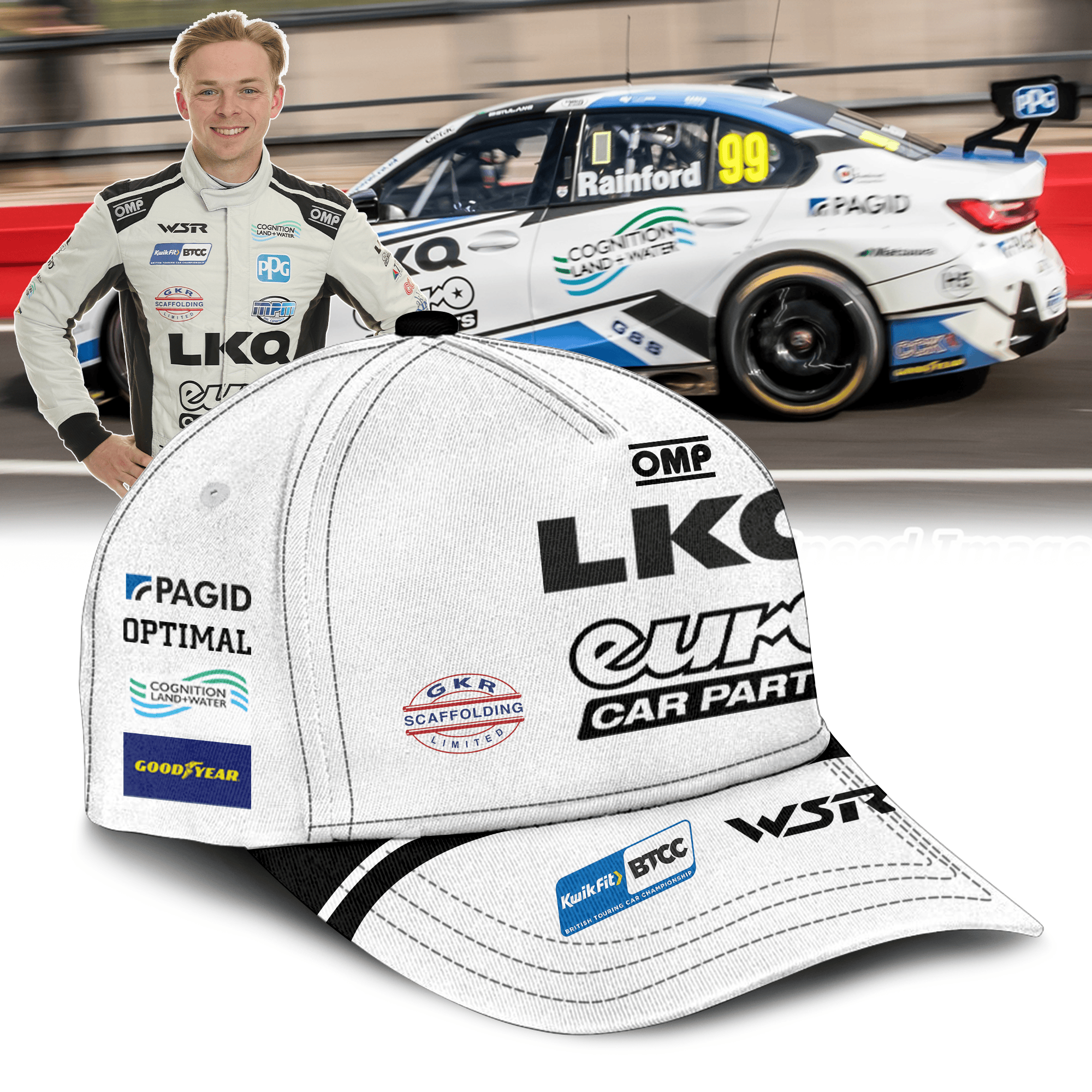 LKQ Euro Car Parts with WSR BTCC 3D Apparel