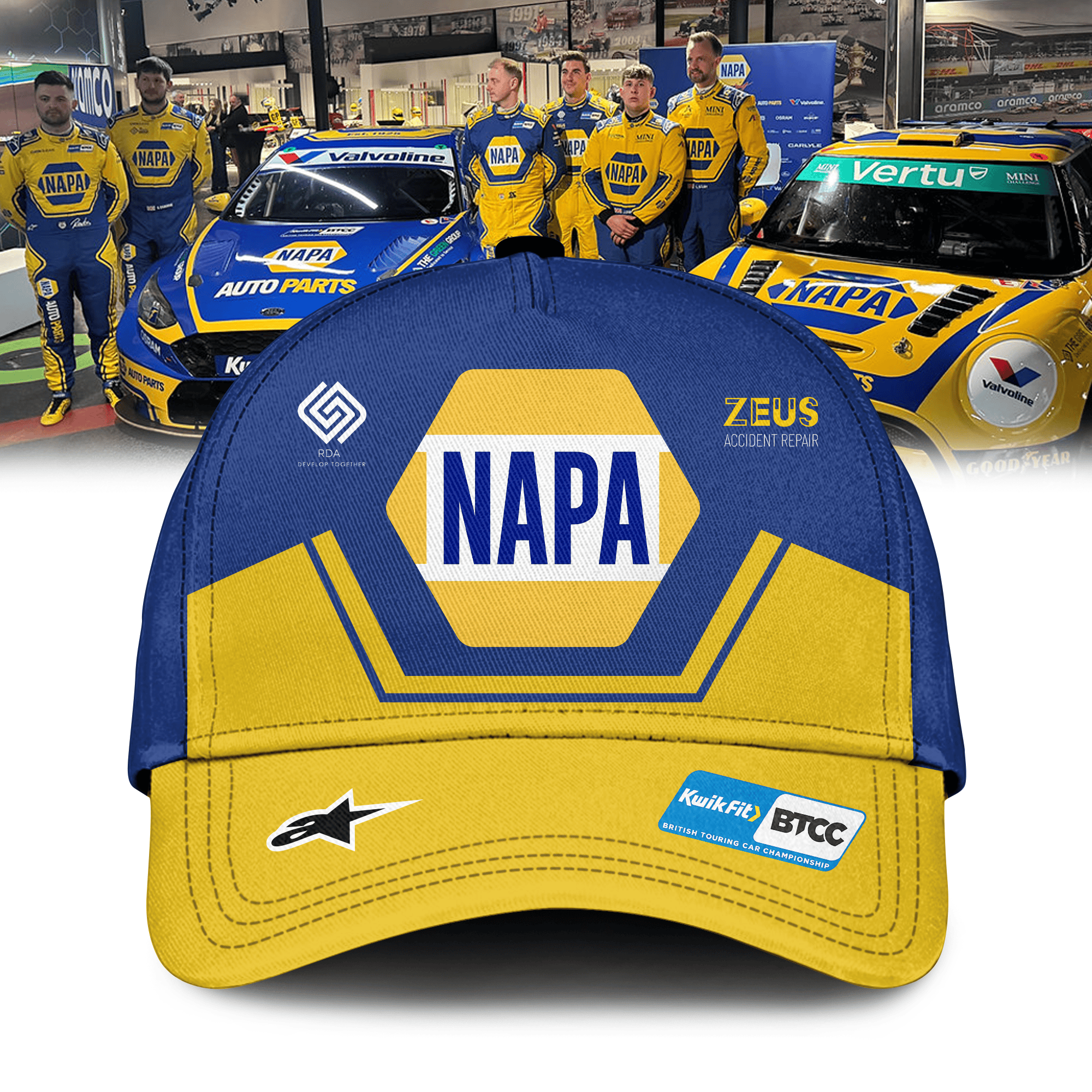 NAPA Racing UK BTCC 3D Apparel
