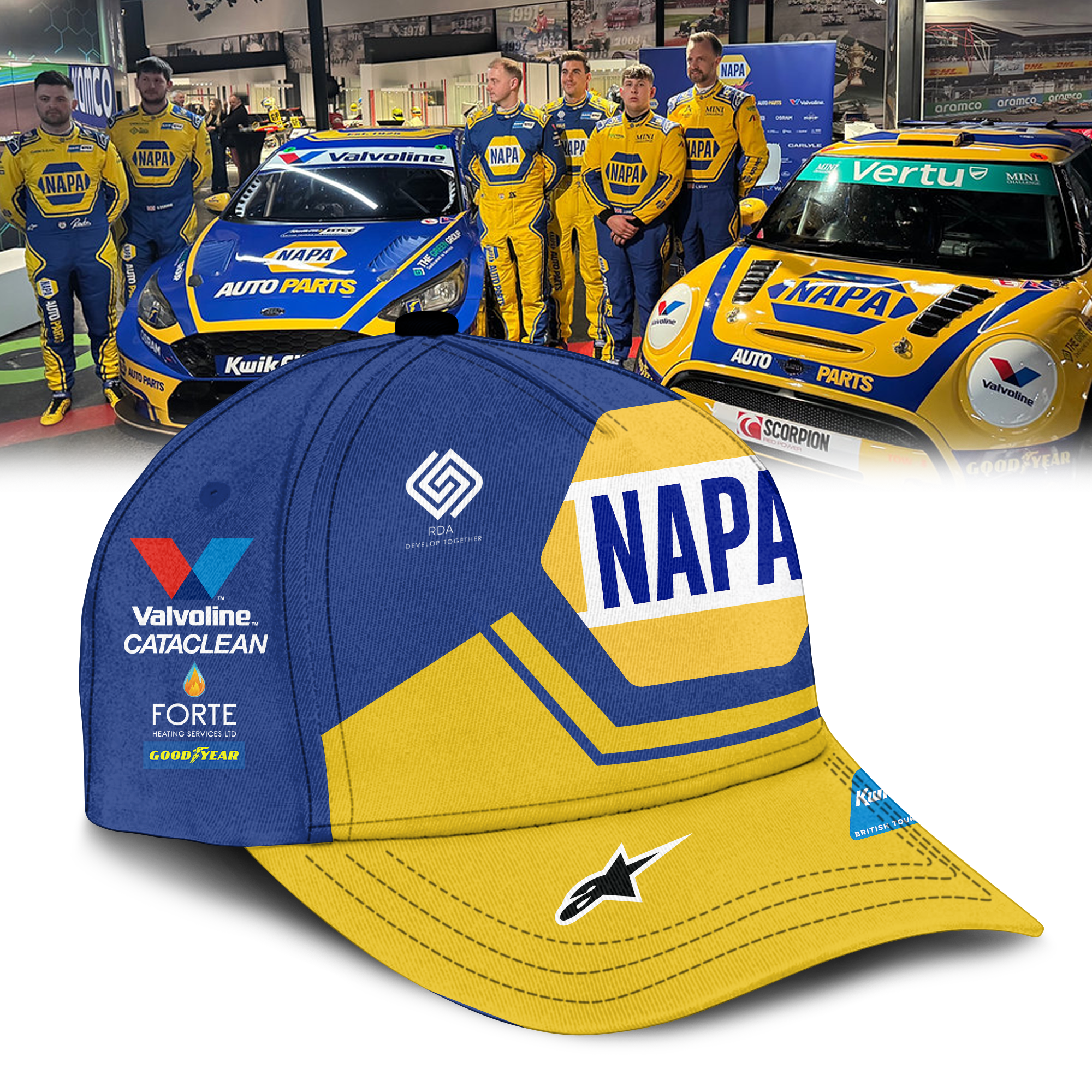 NAPA Racing UK BTCC 3D Apparel