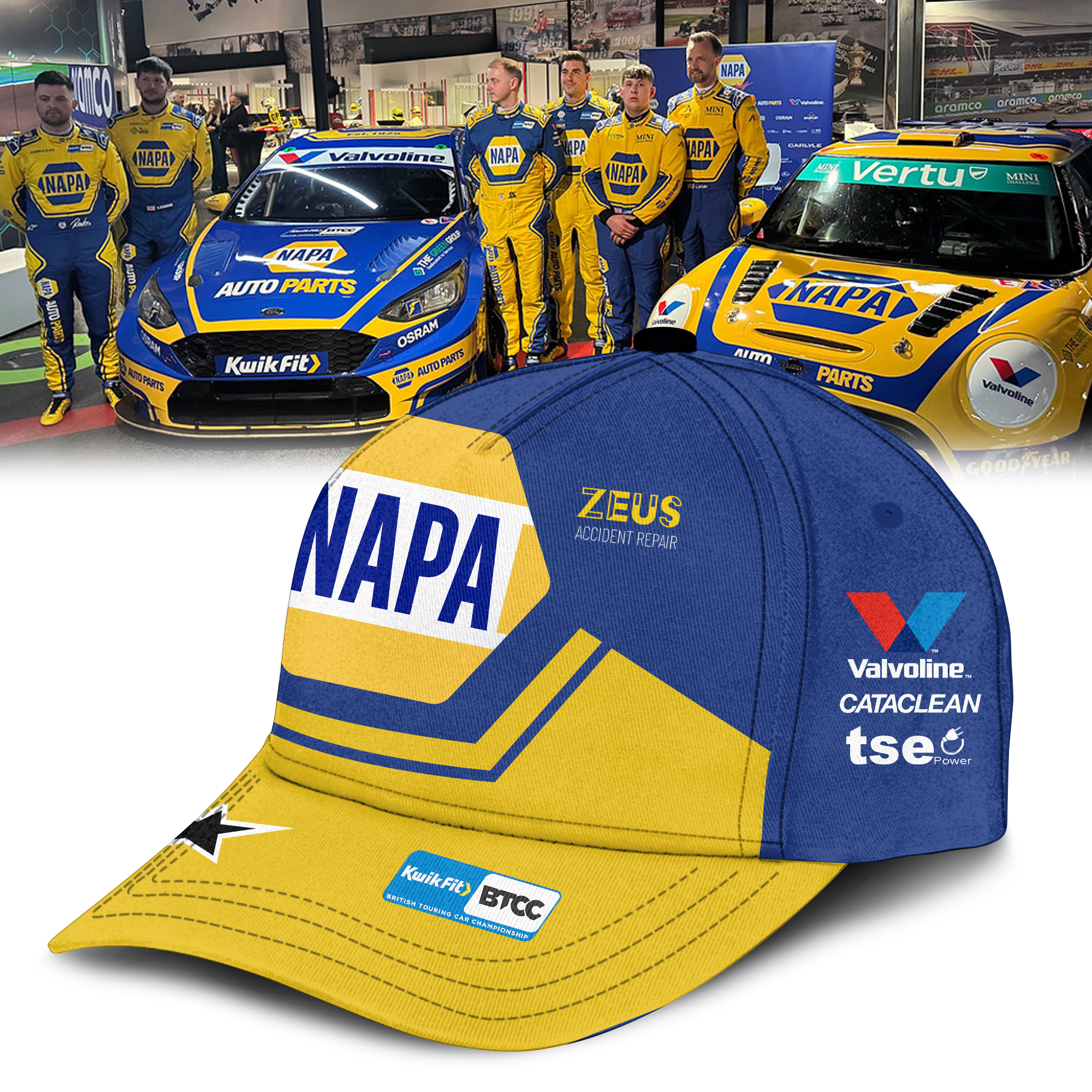 NAPA Racing UK BTCC 3D Apparel