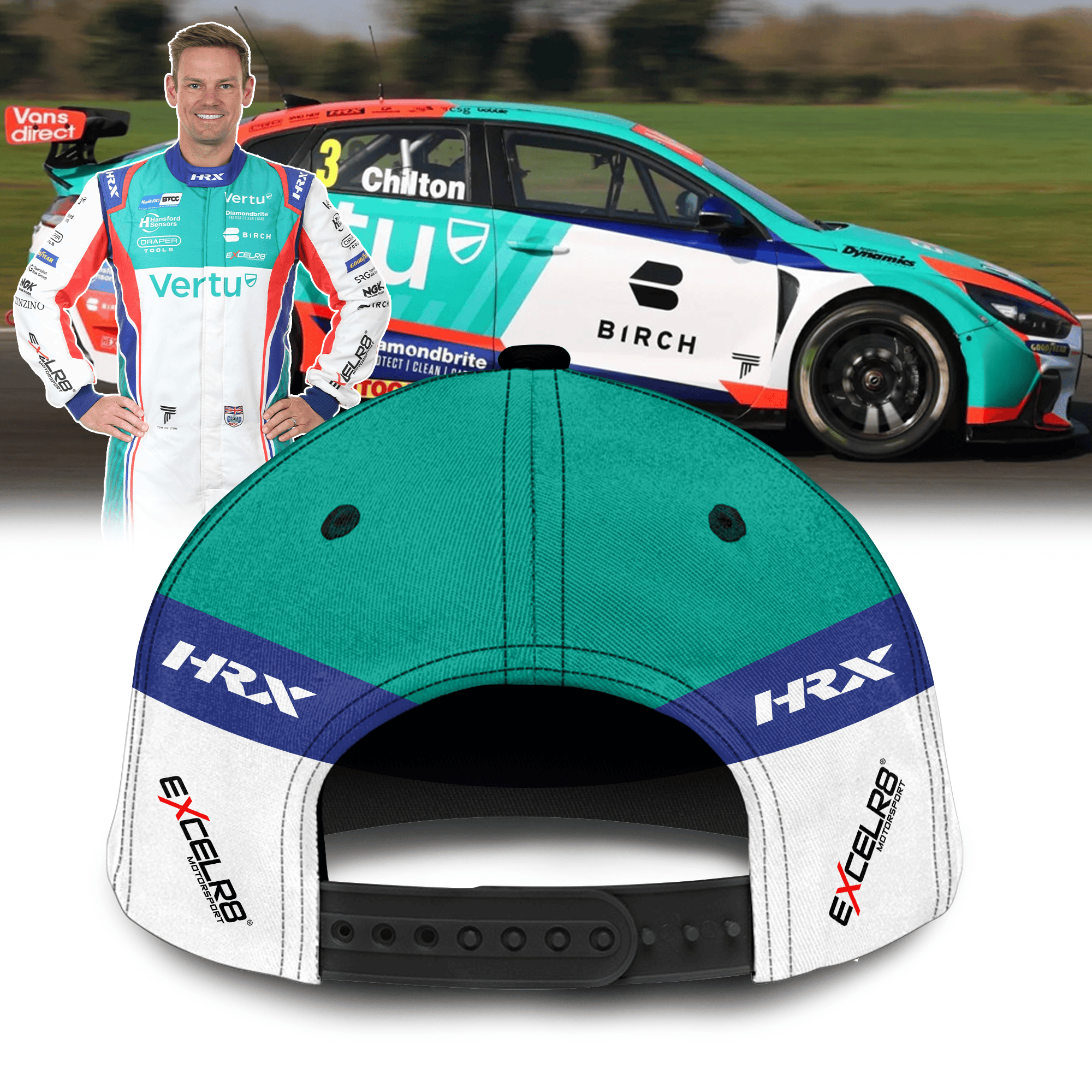 Team Vertu BTCC 3D Apparel