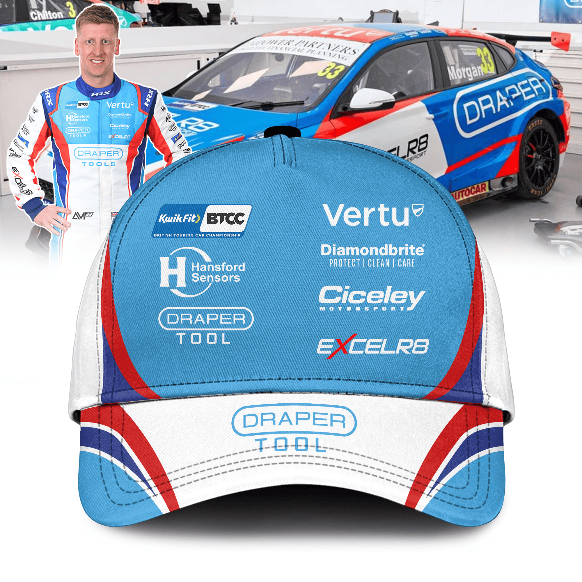 Team Vertu BTCC 3D Apparel II