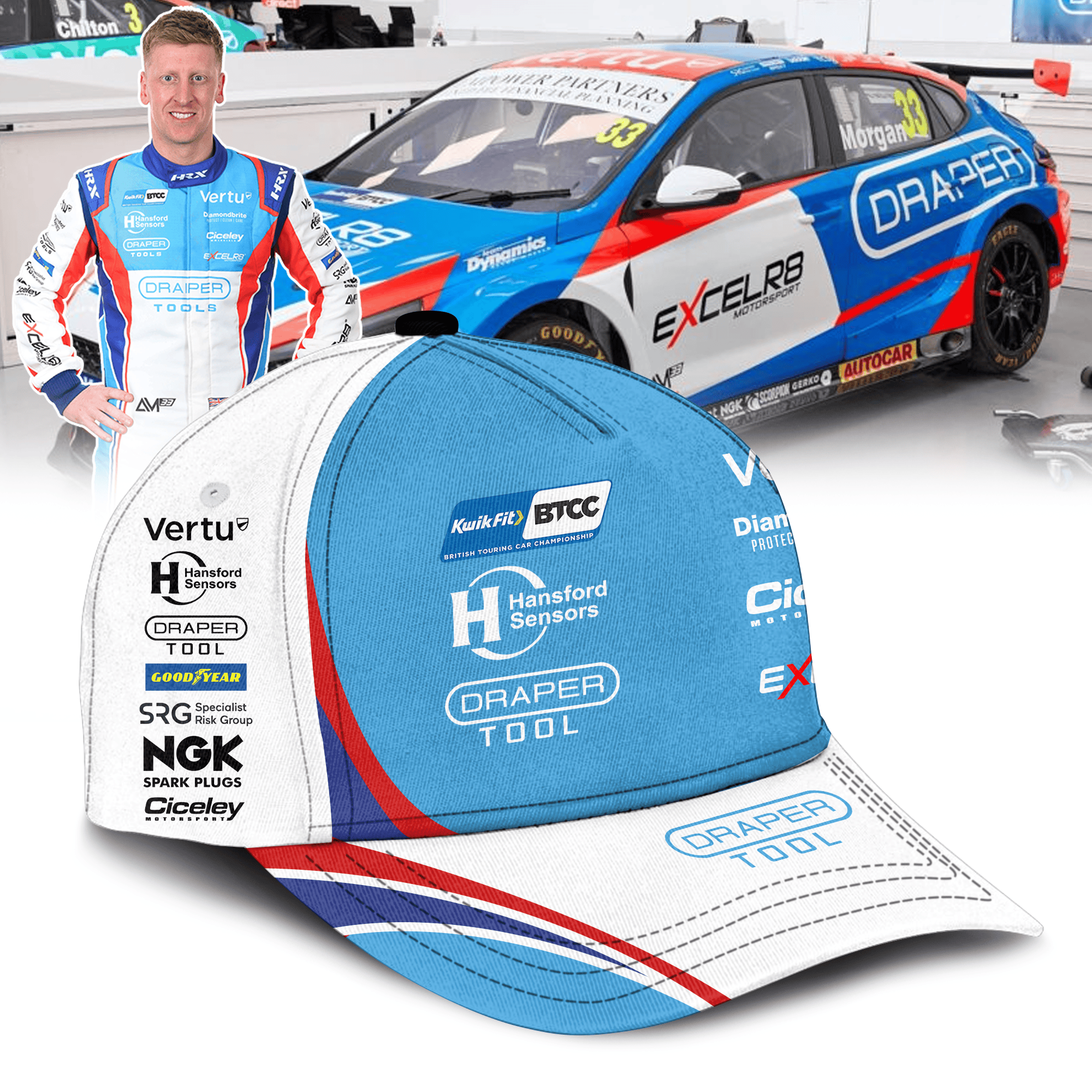 Team Vertu BTCC 3D Apparel II
