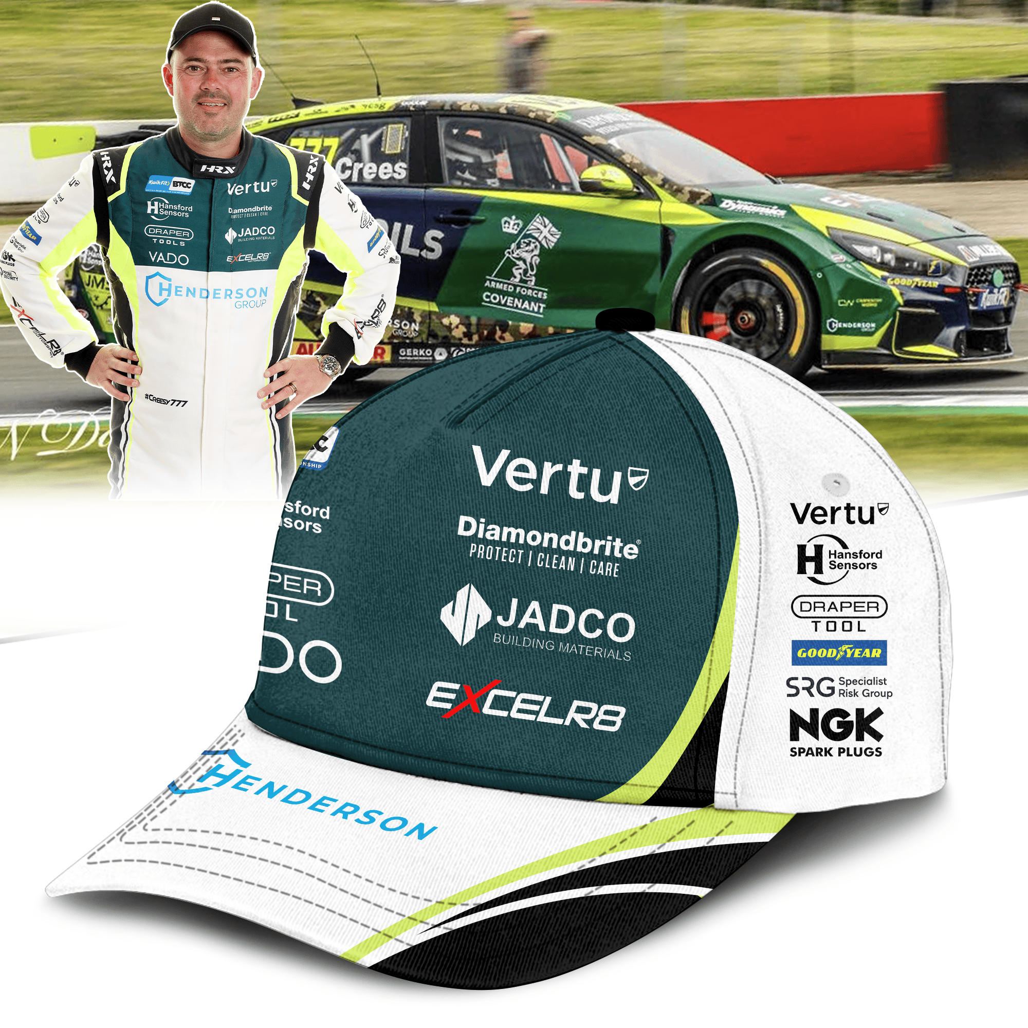 Team Vertu BTCC 3D Apparel III