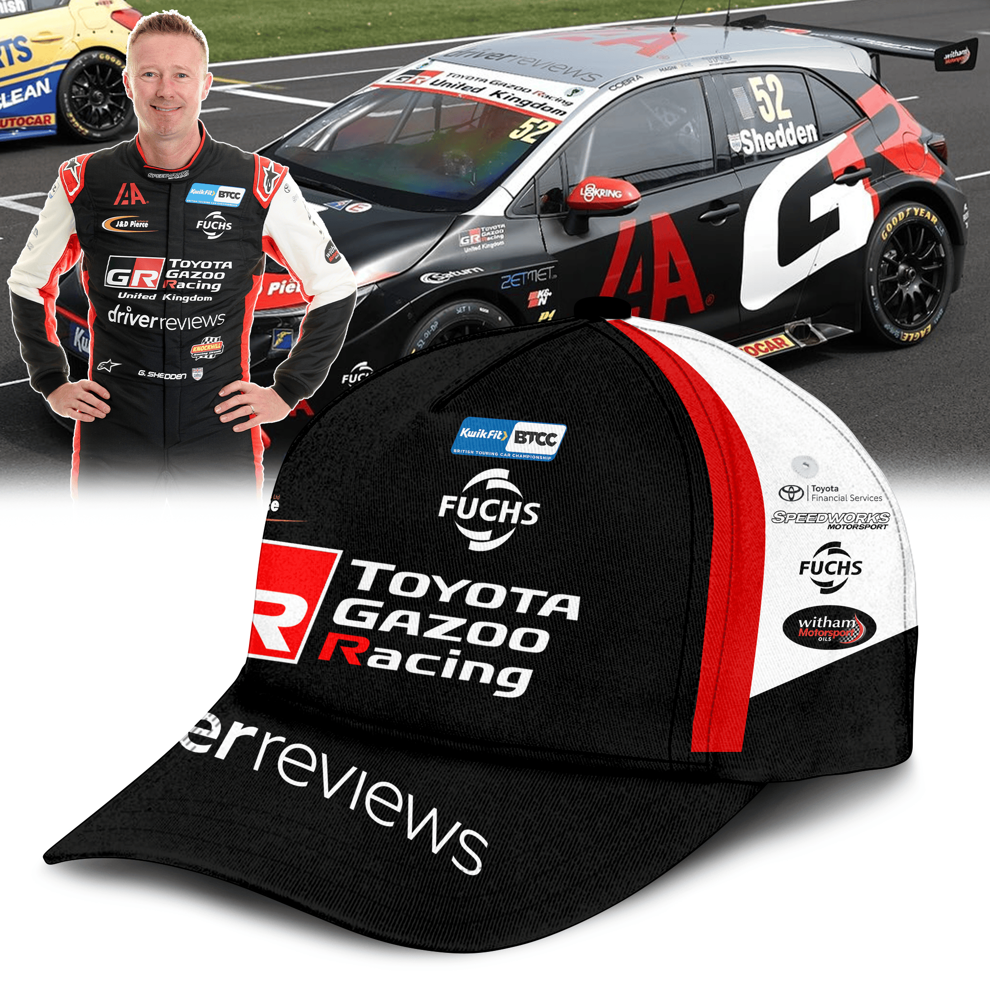 TOYOTA GAZOO Racing UK with IAA BTCC 3D Apparel II