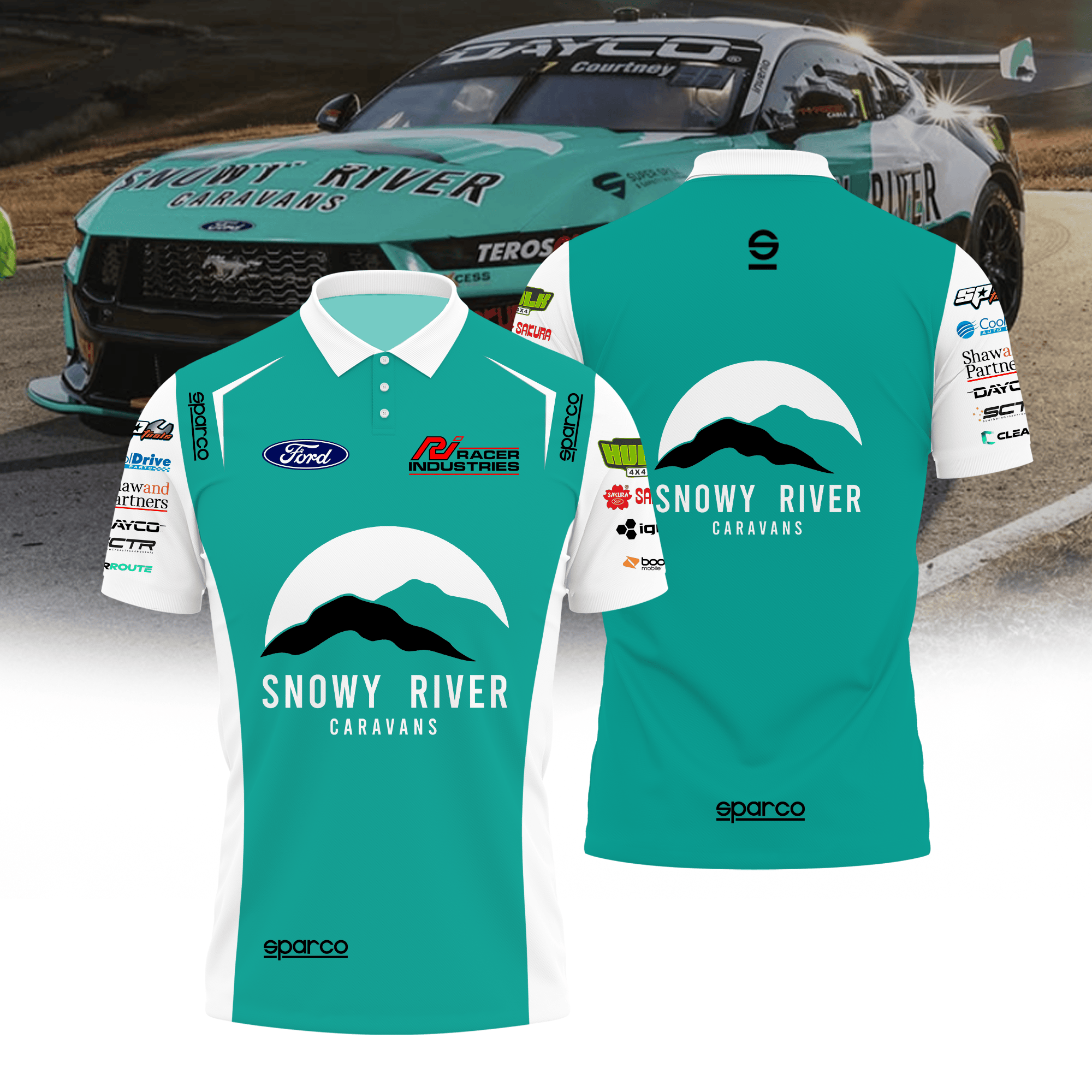 CoolDrive Snowy River racing | James Courtney Polo Shirt